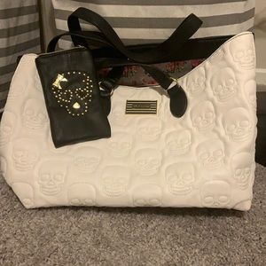 Skull Betsey Johnson Bag